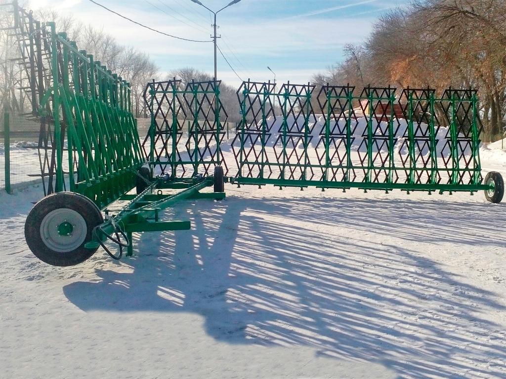 Борона зубовая БГ 11/13/15 двухследная Борона БГ 2 следа