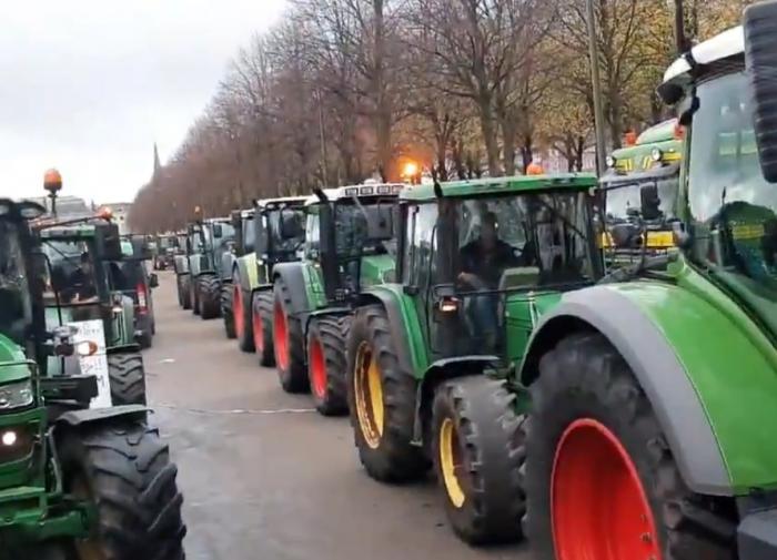 В Молдове фермеры протестовали против роста налогов бастуют фермеры
