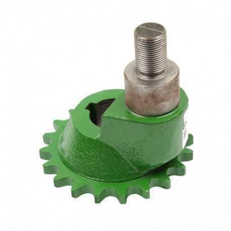Звездочка привода косы жатки комбайна John Deere (шпонка) z20 (20 зубьев) Звездочка привода косы жатки комбайна John Deere (шпонка) z20 (20 зубьев)